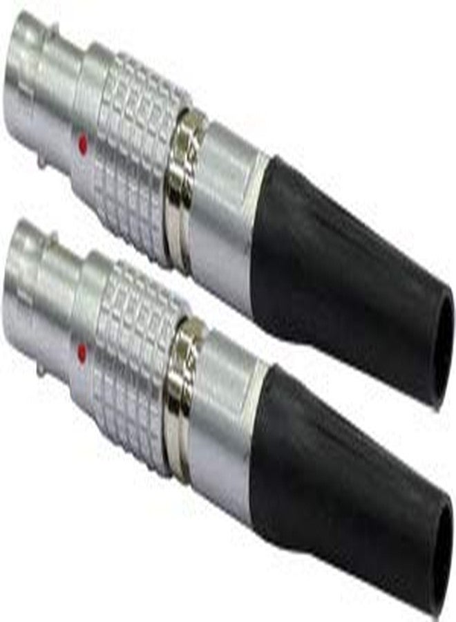 CAMTREE Circular Connector, 0B Series, (FGG-0B-306- EGG-0B-306) Cable Mount Plug, 6 Contacts, Solder Pin, Push-Pull, Brass Body Silver - Image 3